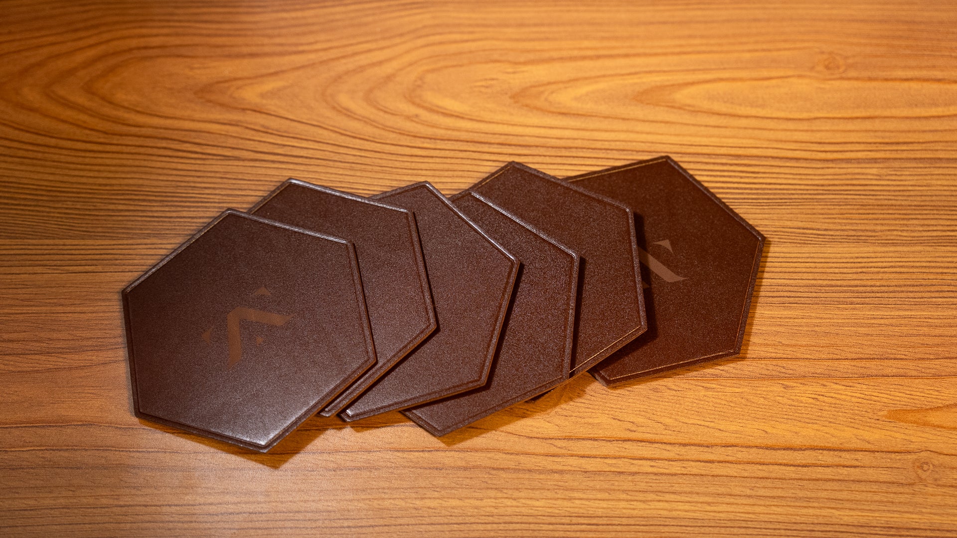 Dessous de verre chocolat (x6)