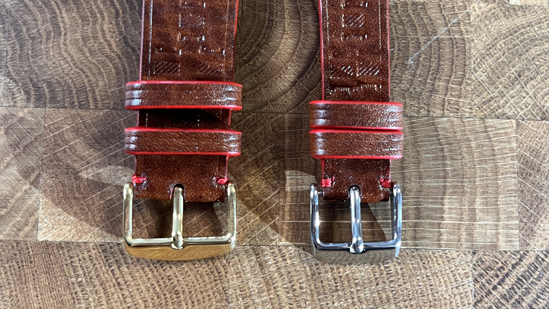 Bracelet de montre Façonné marron
