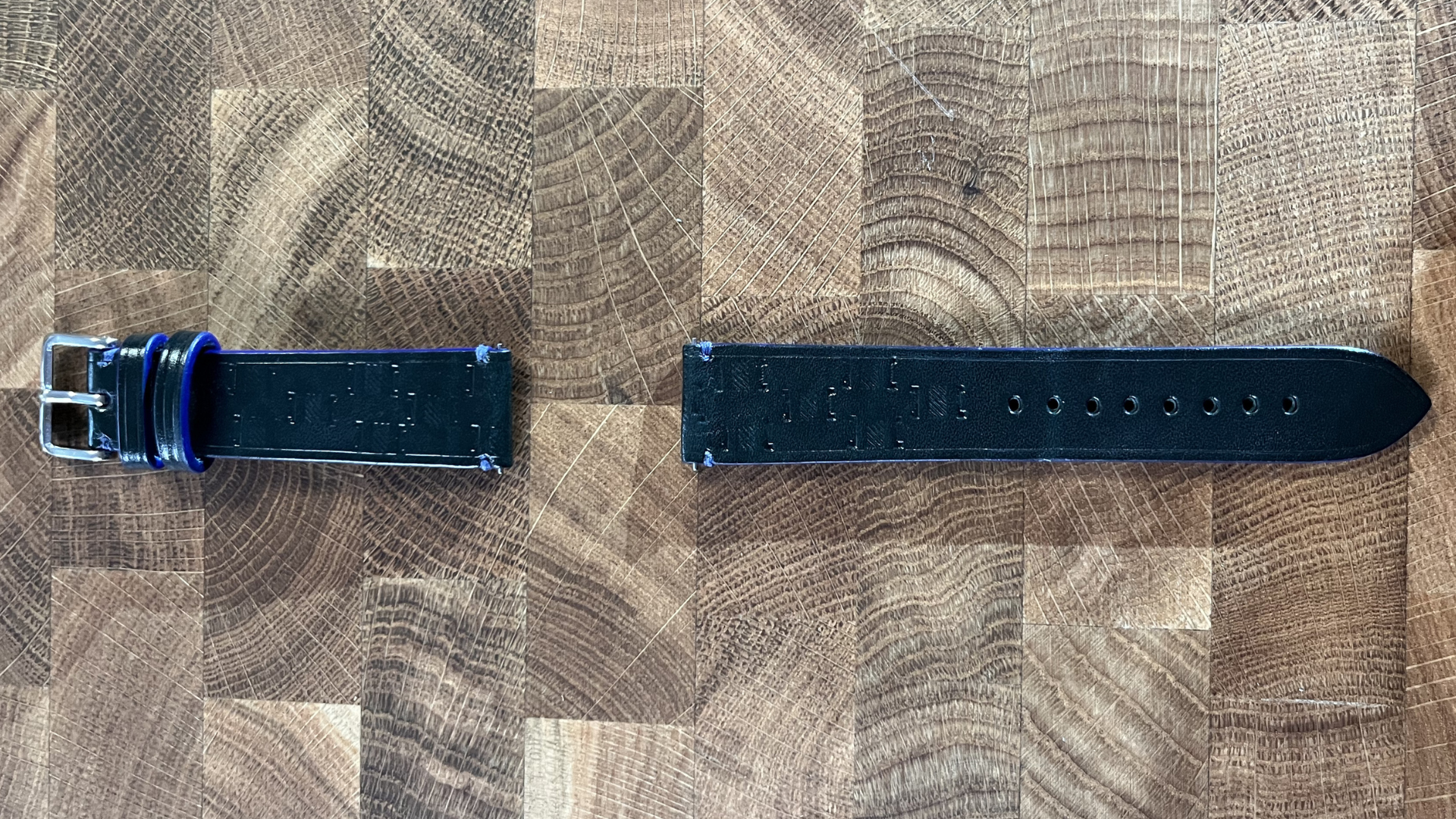 Bracelet de montre Façonné Vert