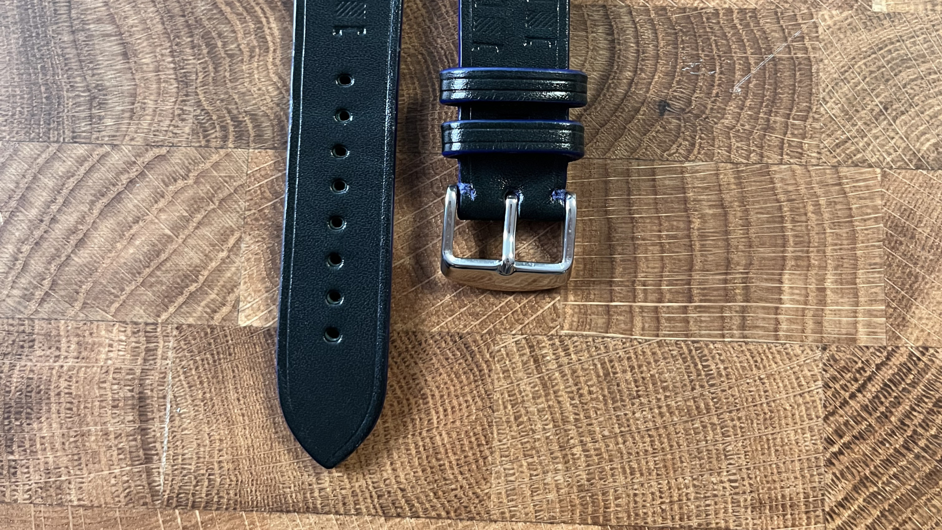 Bracelet de montre Façonné Vert