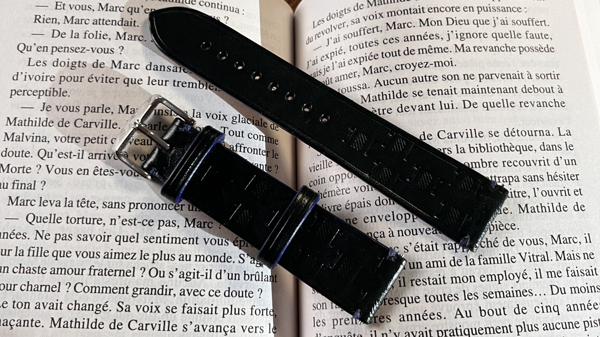 Bracelet de montre Façonné Vert