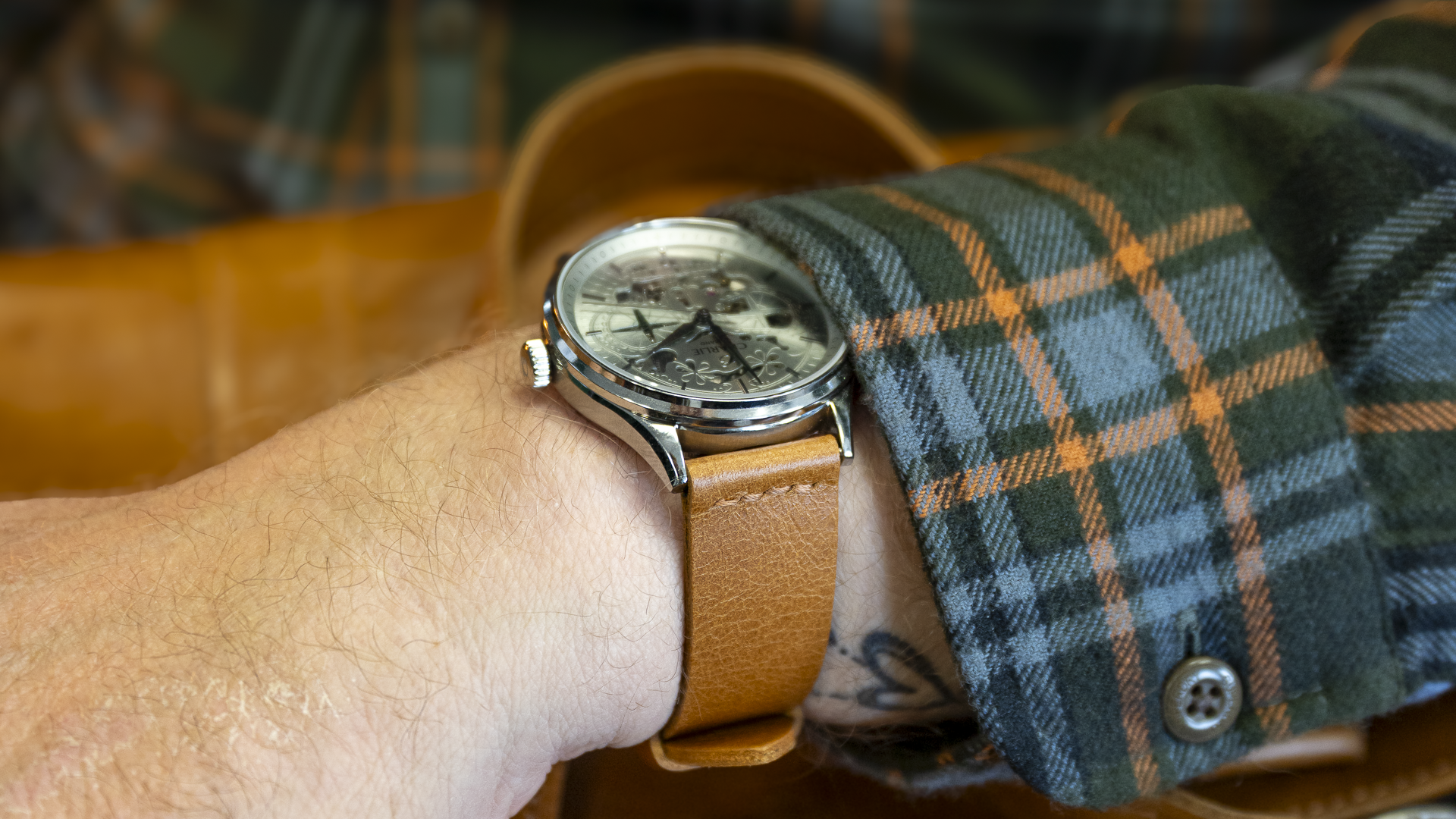 Bracelet de montre Vintage Equitan