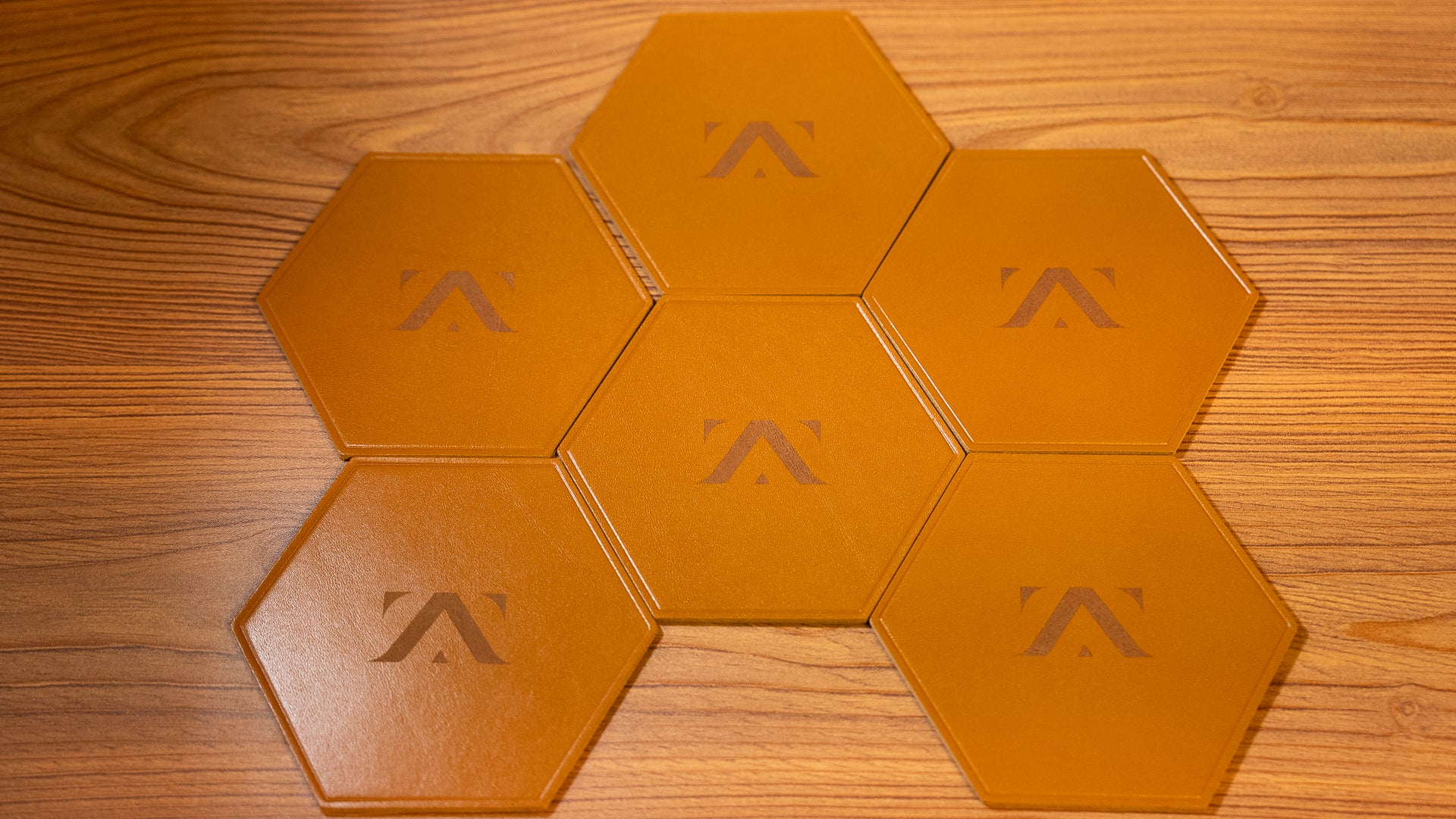 Dessous de verre miel (x6)