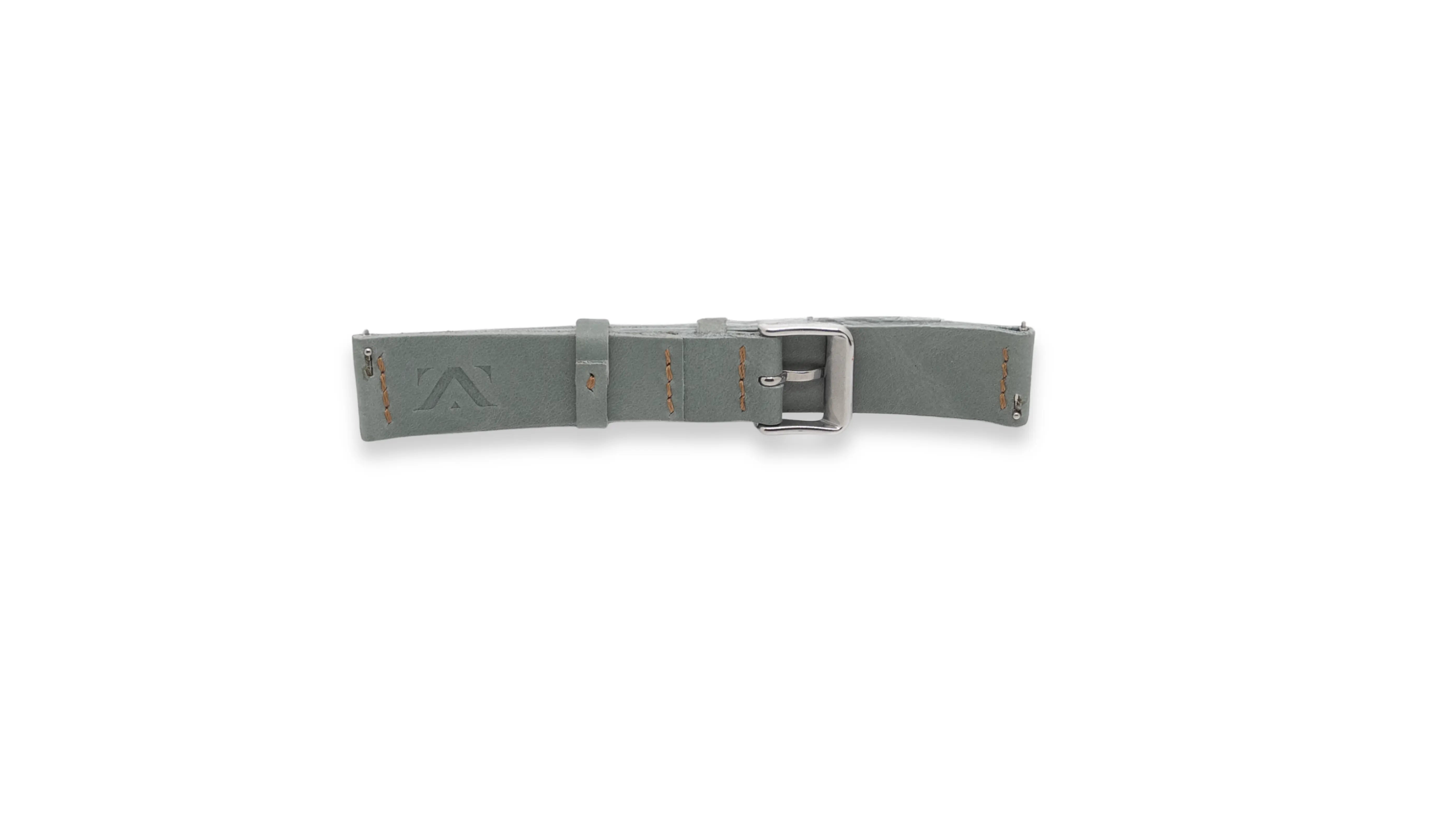 Bracelet de montre Vintage Aqua grey Time Again